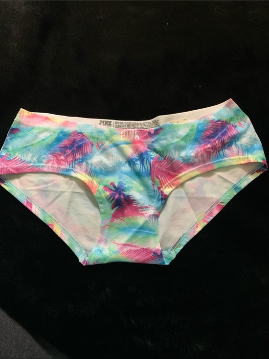 PINK Victoria's Secret Other - PINK seamless Tie-Dye Tropical Panty in Pink and Aqua